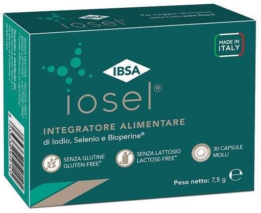 Ibsa Iosel Integratore 30 Capsule Molli