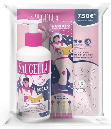 Saugella Girl 200ml + Gadget