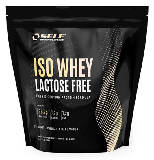 Self Omninutrition Iso Whey Lactose Free Gusto Cioccolato Bianco 1kg