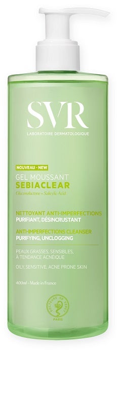 SVR Sebiaclear Gel Moussant Detergente Purificante 400ml