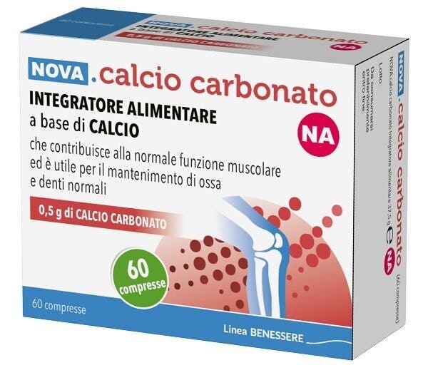 NOVA CALCIO CARB NA0,5G 60CPR