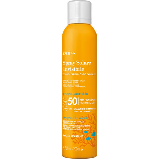 Pupa Spray Solare Invisibile Corpo E Capelli SPF50 200ml