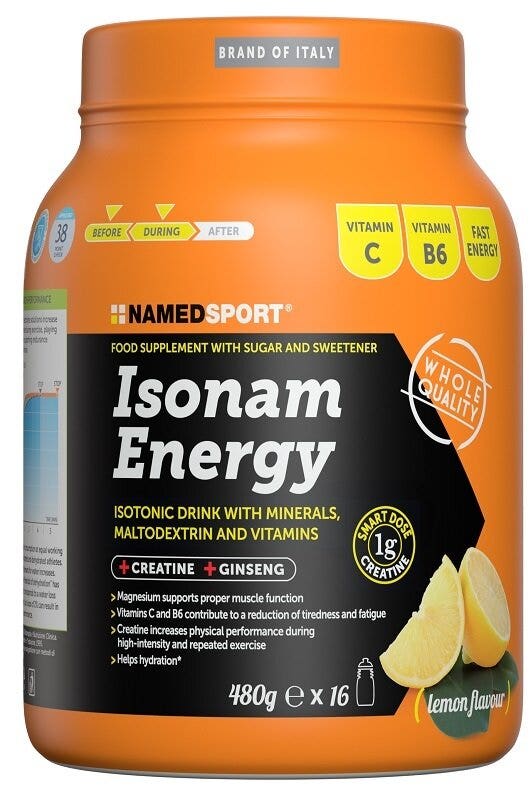 ISONAM ENERGY LEMON 480G