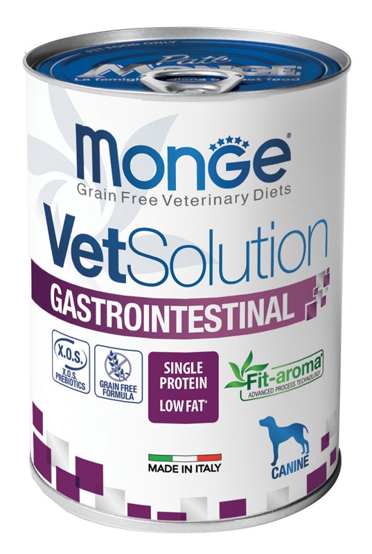 Monge VetSolution Gastrointestinal Cibo Umido Per Cani Scatoletta 400g