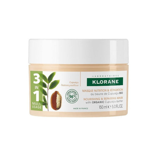 Klorane Maschera Al Burro Di Cupuacu Bio Riparatrice 150ml