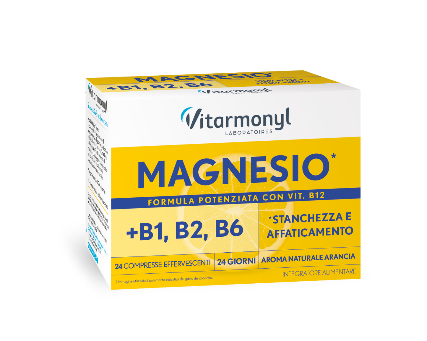 Vitarmonyl Magnesio + B1,B2,B6 24 Compresse Effervescenti