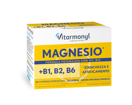 Vitarmonyl Magnesio + B1,B2,B6 24 Compresse Effervescenti