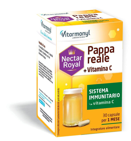 Vitarmonyl Pappa Reale + Vitamina C 30 Capsule