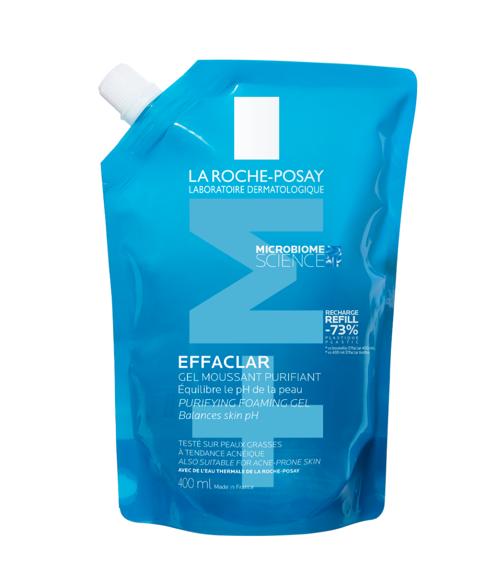 La Roche Posay Effaclar+M Gel Detergente Schiumogeno Purificante Refill 400ml