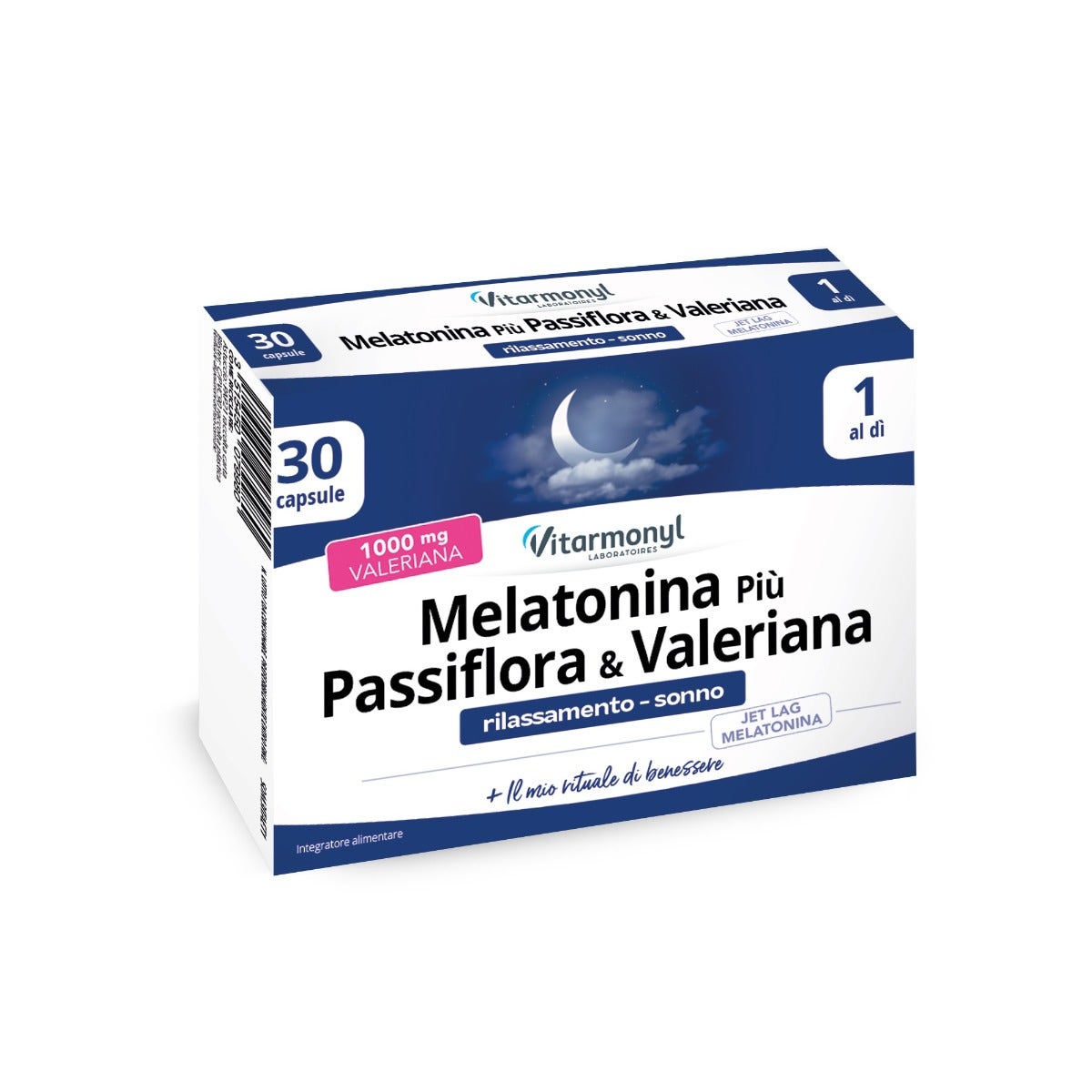 Vitarmonyl Melatonina Più Passiflora e Valeriana 30 Capsule