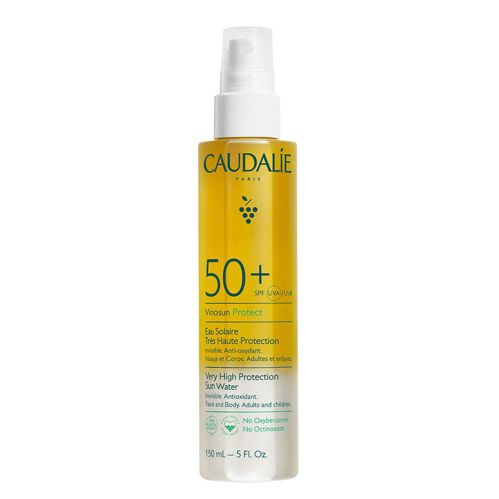 Caudalie Vinosun Protect Acqua Solare ad Altissima Protezione SPF50+ 150ml