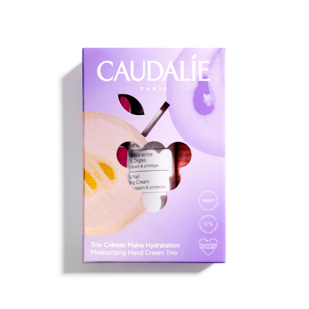 Caudalie Cofanetto Trio Crema Mani Idratazione