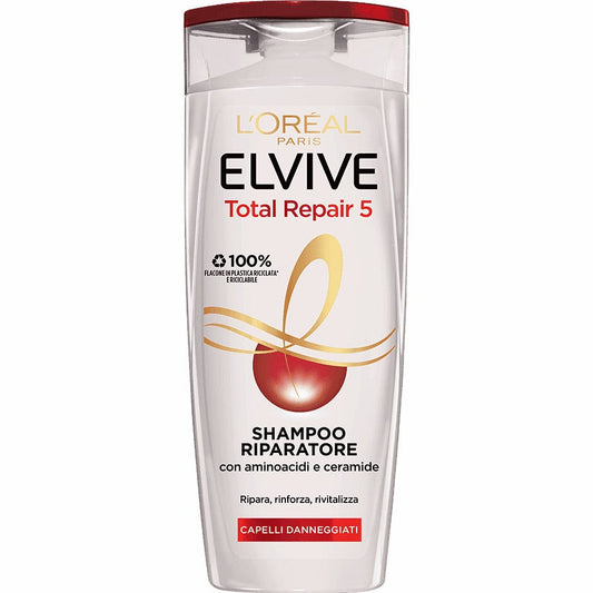 L'Oréal Paris Elvive Total Repair 5 Shampoo Capelli Danneggiati 400 ml