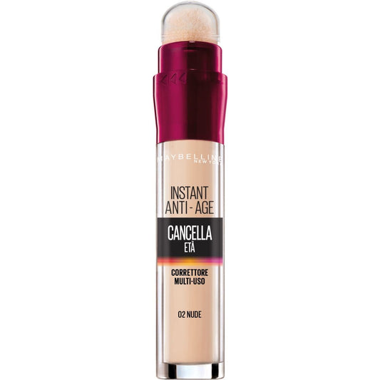 Maybelline New York Correttore Liquido Cancella Età 02 Nude 1 Pezzo