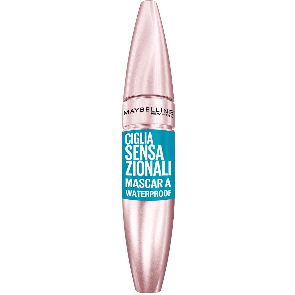 Maybelline New York Mascara Ciglia Sensazionali Nero Waterproof 1 Pezzo