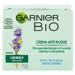 Garnier Bio Crema Viso Anti-Rughe Lavanda 50ml