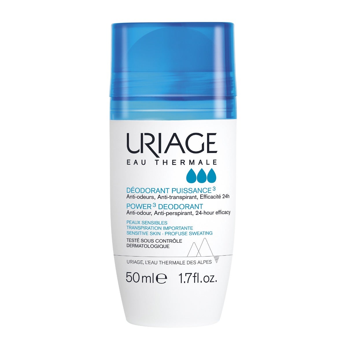 Uriage Deodorante Power3 Roll On 50ml