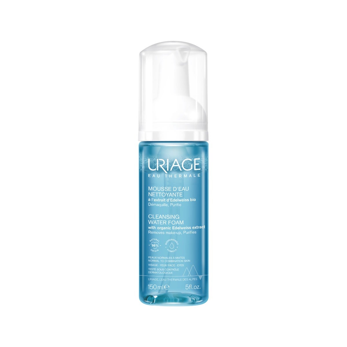 Uriage Mousse Acqua Detergente 150ml