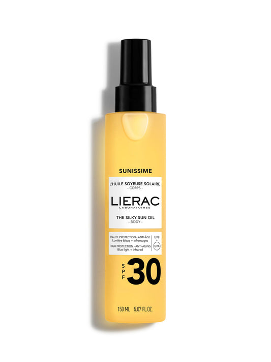 Lierac Sunissime Olio Solare Setoso 150ml SPF30