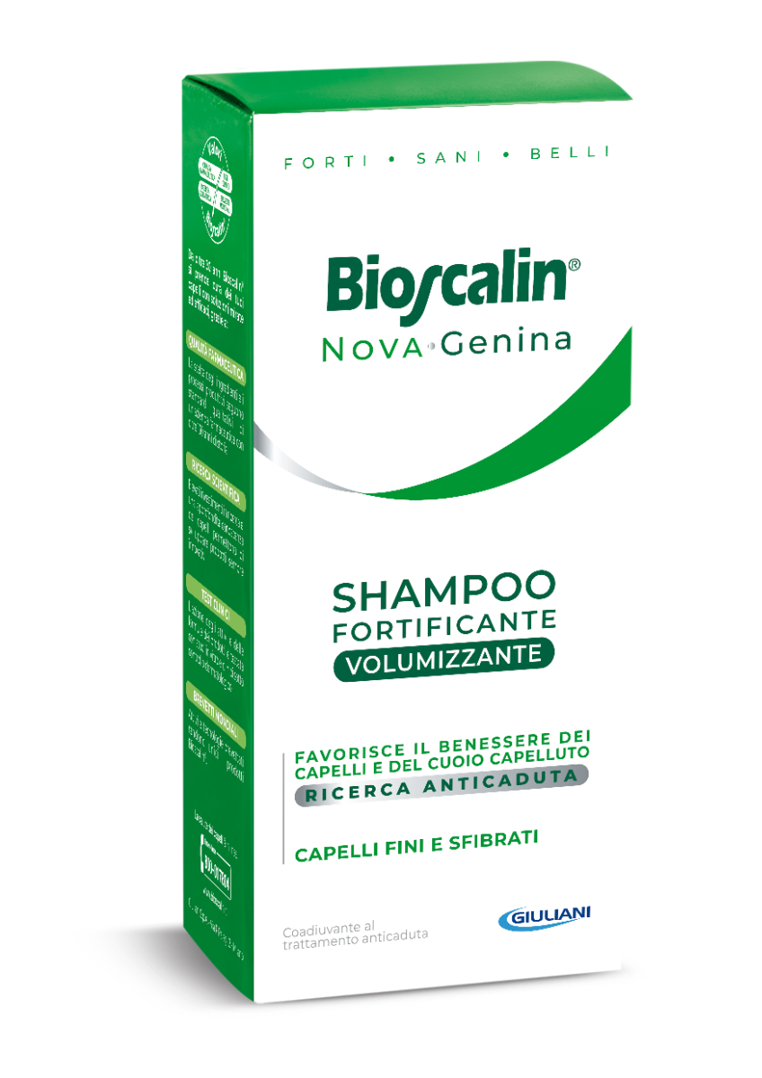 Bioscalin Nova-Genina Shampoo Fortificante Volumizzante 200ml