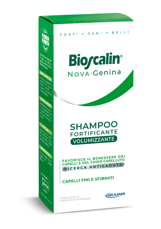 Bioscalin Nova-Genina Shampoo Fortificante Volumizzante 200ml