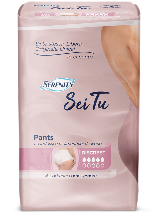 Serenity Advance Pants Sei Tu Discreet Taglia Large 12 Pezzi