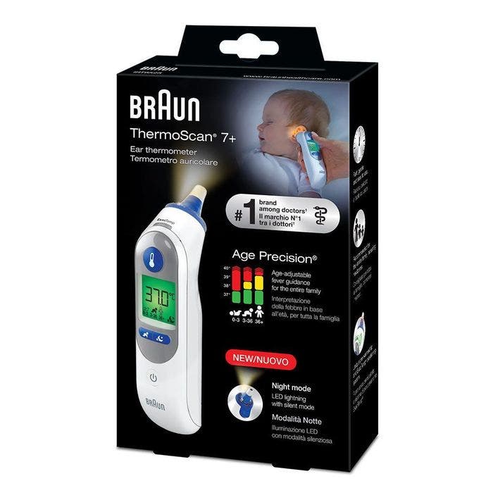 Braun Thermoscan Termometro Auricolare 7+