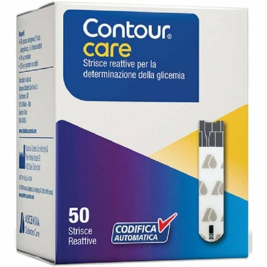 Contour Care Strisce Reattive 50 Pezzi