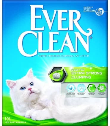 Ever Clean Scented Extra Strong Clumping 10 Kg