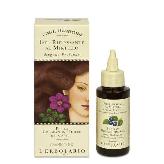 L'Erbolario Gel Riflessante All'Mirtillo Mogano Profondo 70ml