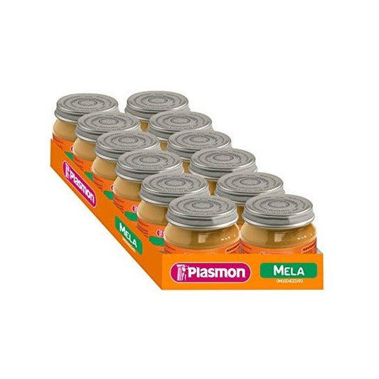 Plasmon Omogeneizzato Mela 12x80g 4Mesi+