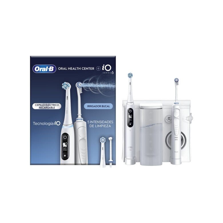 Oral-B Idropulsore Oral Health Center + iO Series 6