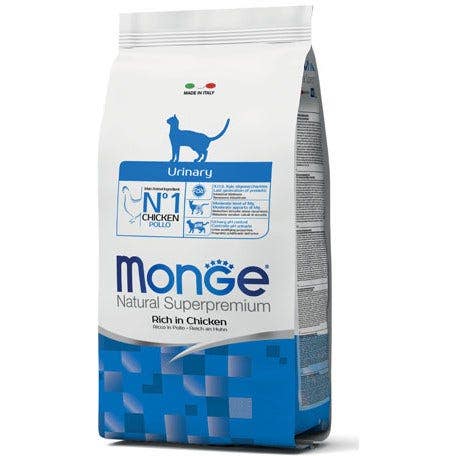 Monge Ricco Di Pollo Urinary Cibo Secco Gatti Adulti Sacco 1,5 kg