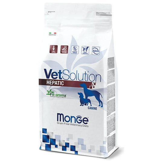 Monge Vetsolution Hepatic Linea Medica Cibo Secco Cani Sacco 2 Kg