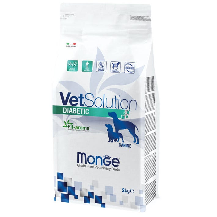 Monge Vetsolution Diabetic Linea Medica Cibo Secco Cani Sacco 2 Kg