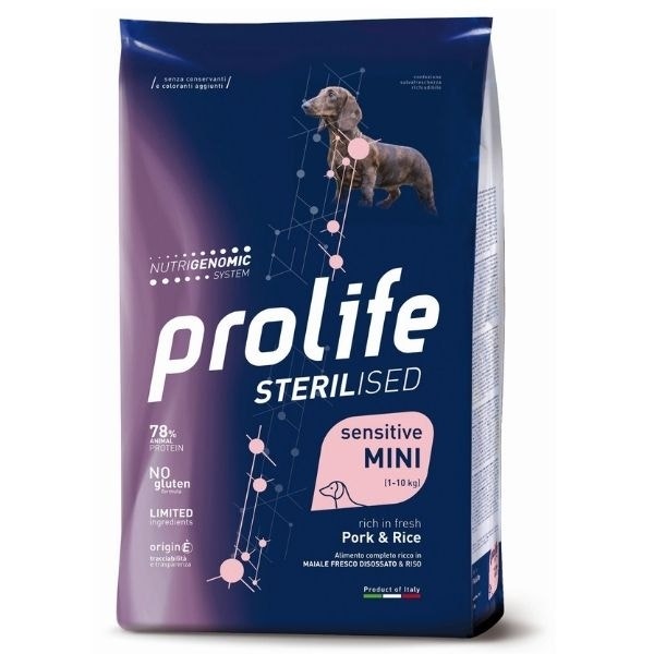 PROLIFE DOG STER PORK&RICE 2KG