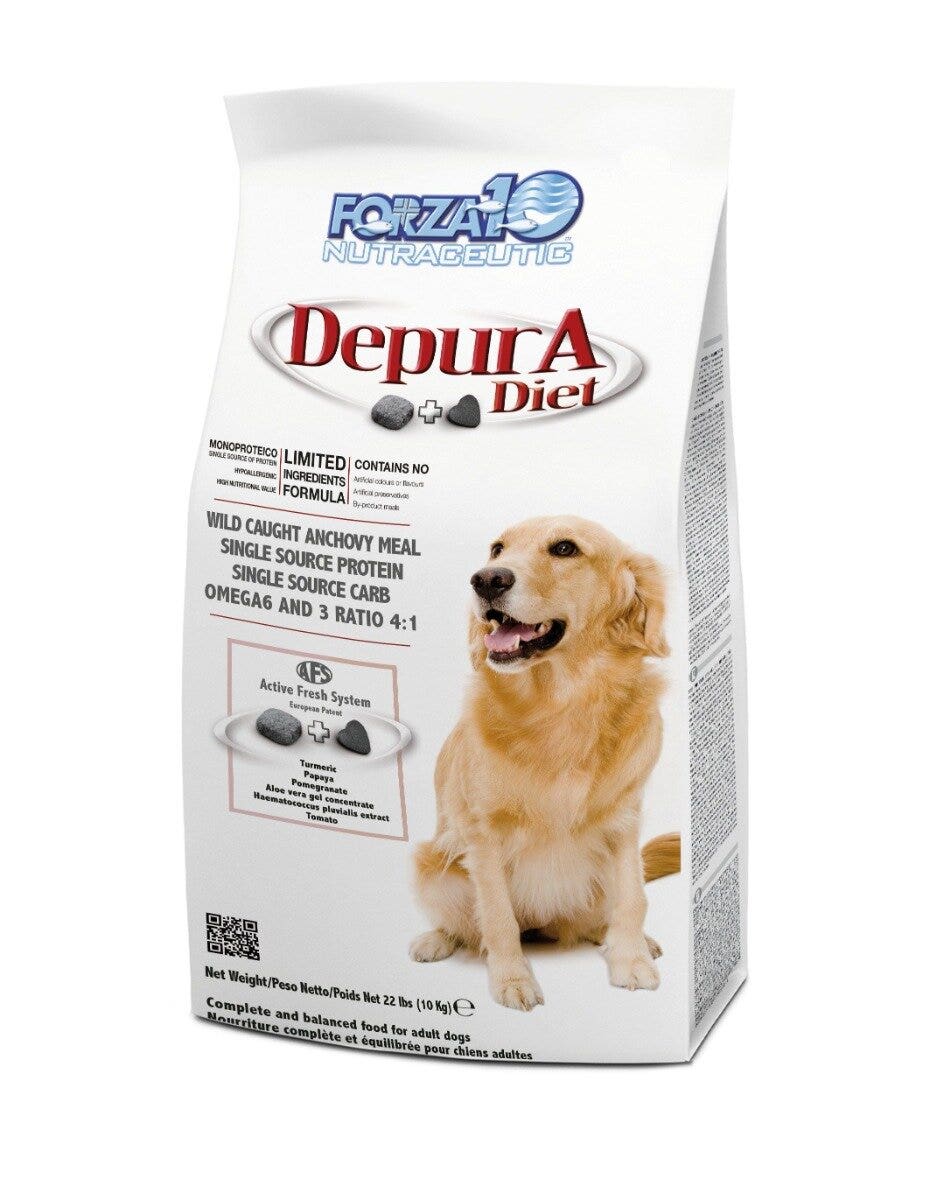 Forza10 Nutraceutic Depura Alimento Completo Per Cani Adulti Sacco 10kg