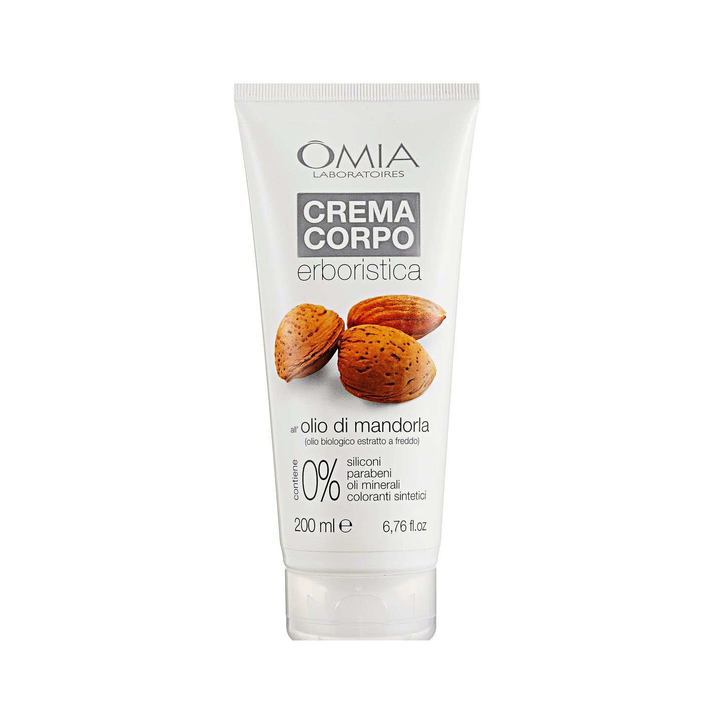 Omia Crema Corpo Erboristica Olio di Mandorla 200 ml