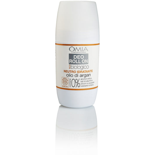 Omia Deo Roll On Eco Biologico Idratante Con Olio Di Argan 50ml