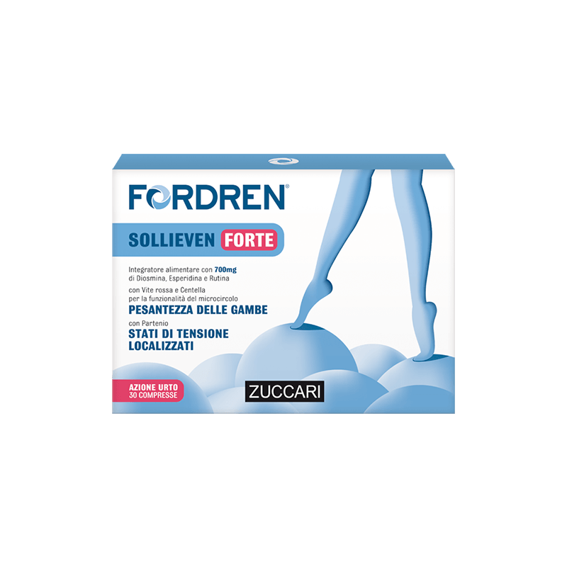 Zuccari Fordren Sollieven Forte 30 Compresse