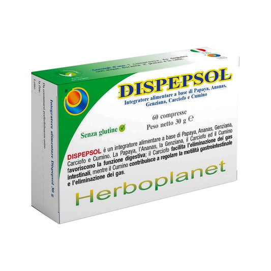 Herboplanet Dispepsol 60 Compresse