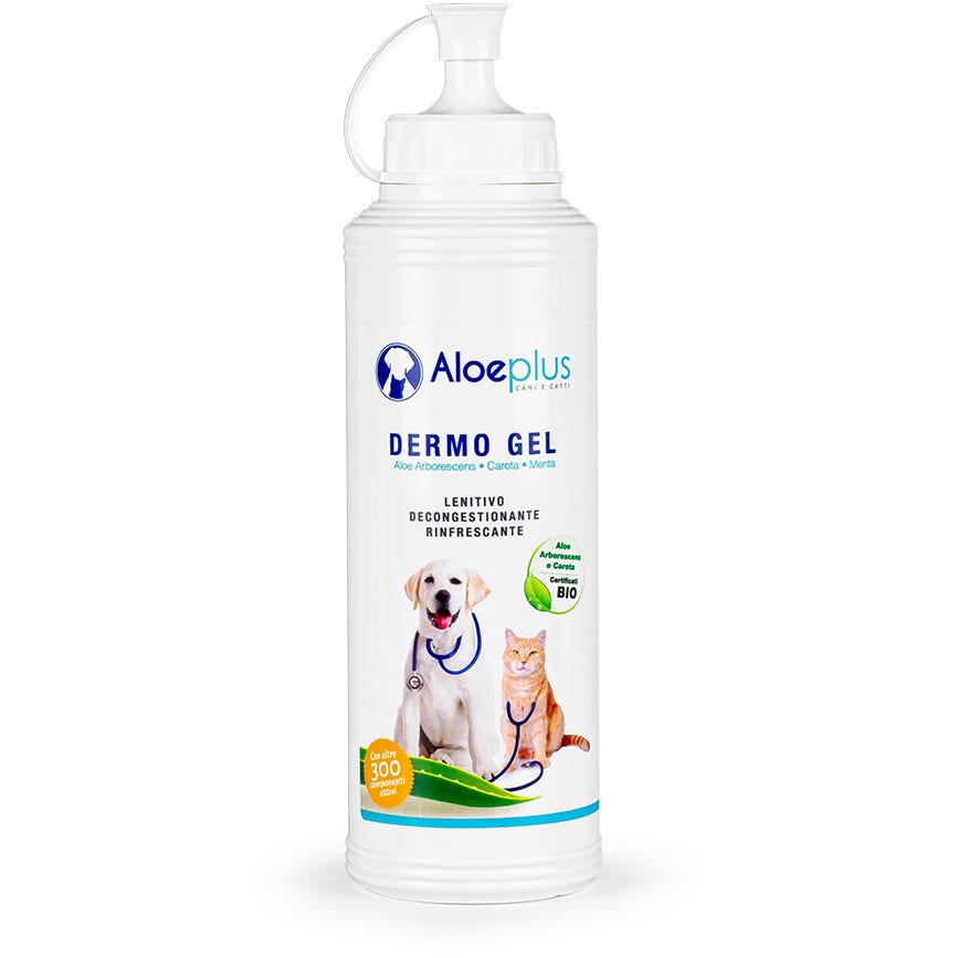 Aloeplus Gel Dermatologico Lenitivo/Decongestionante Cani/Gatti 200ml