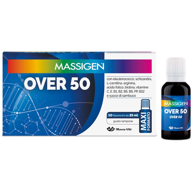 Massigen Over 50 10 Flaconi Da 25ml