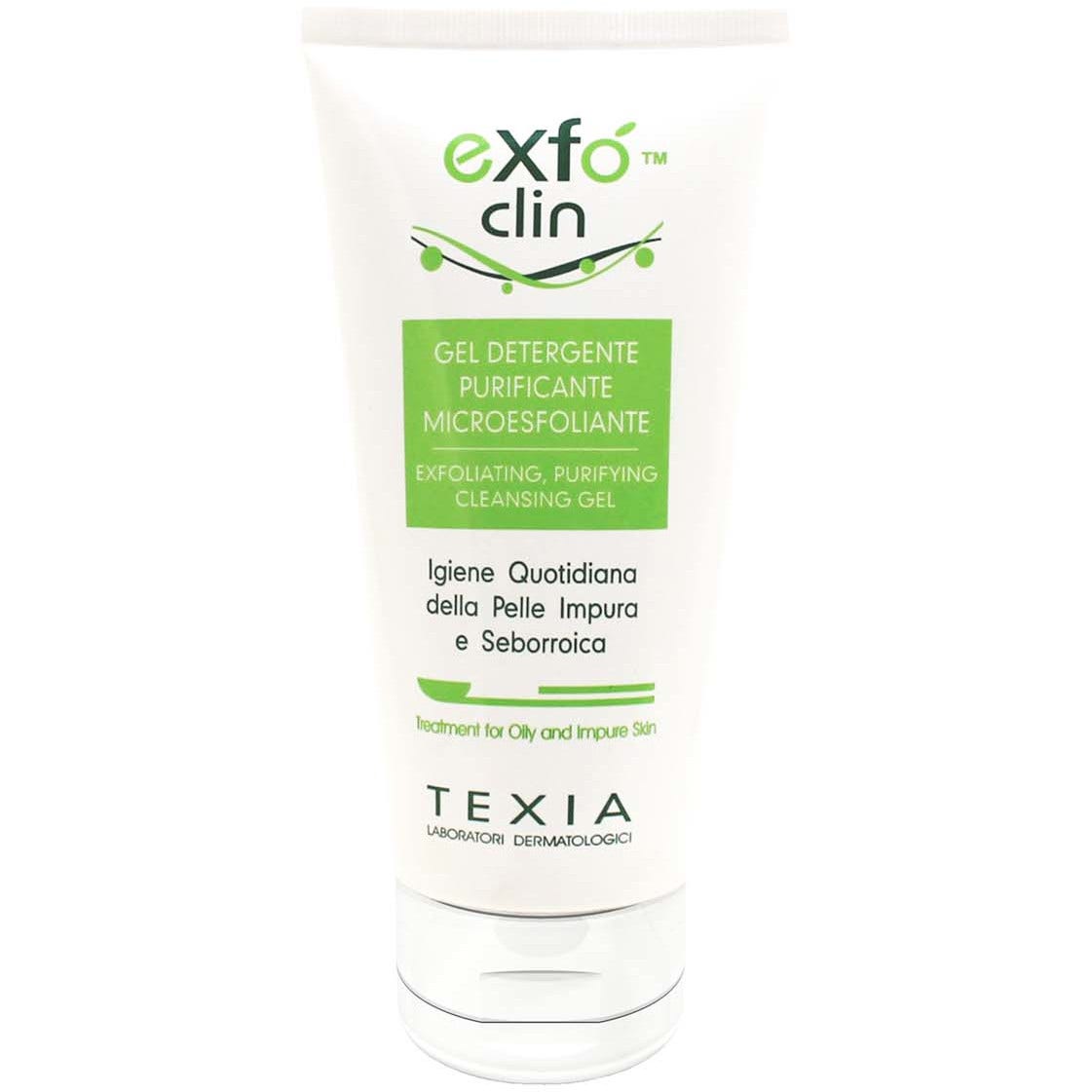 Exfo Clin Gel Detergente Purificante Microesfoliante Viso 150ml