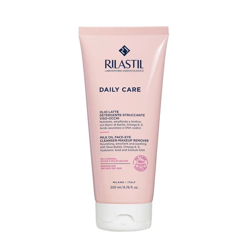 Rilastil Daily Care Olio Latte Detergente Struccante Viso/Occhi 200ml