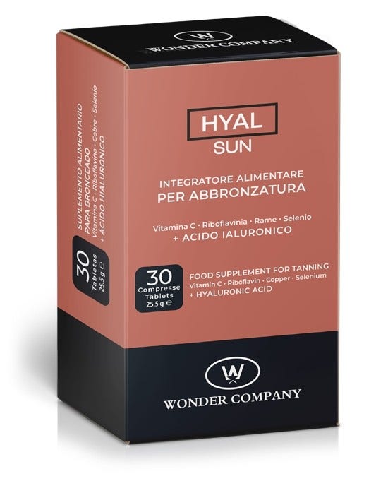 Hyal Sun Integratore Abbronzatura 30 Compresse