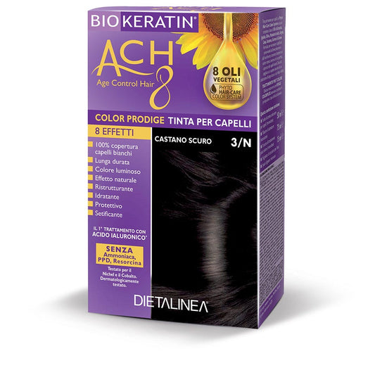 Biokeratin Ach8 Tinta Per Capelli 3/N Castano Scuro