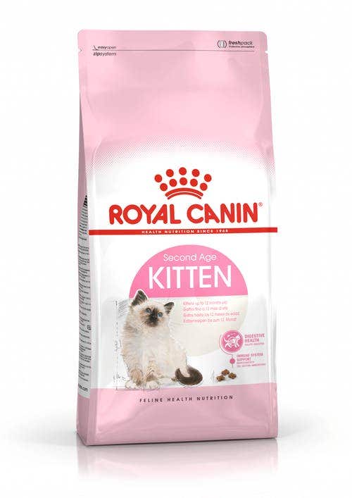 Royal Canin Feline Second Age Kitten Crocchette Per Gattini Sacco 2kg