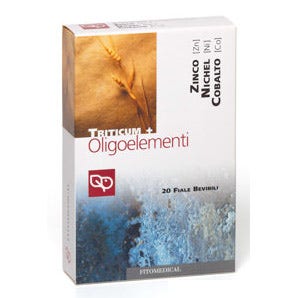 Triticum+ Oligoelementi Zinc Nichel Cobalto 20 Fiale Da 2ml