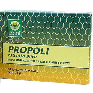 Ecol Propoli 50 Tavolette